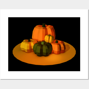 A group of pumpkins Posters and Art